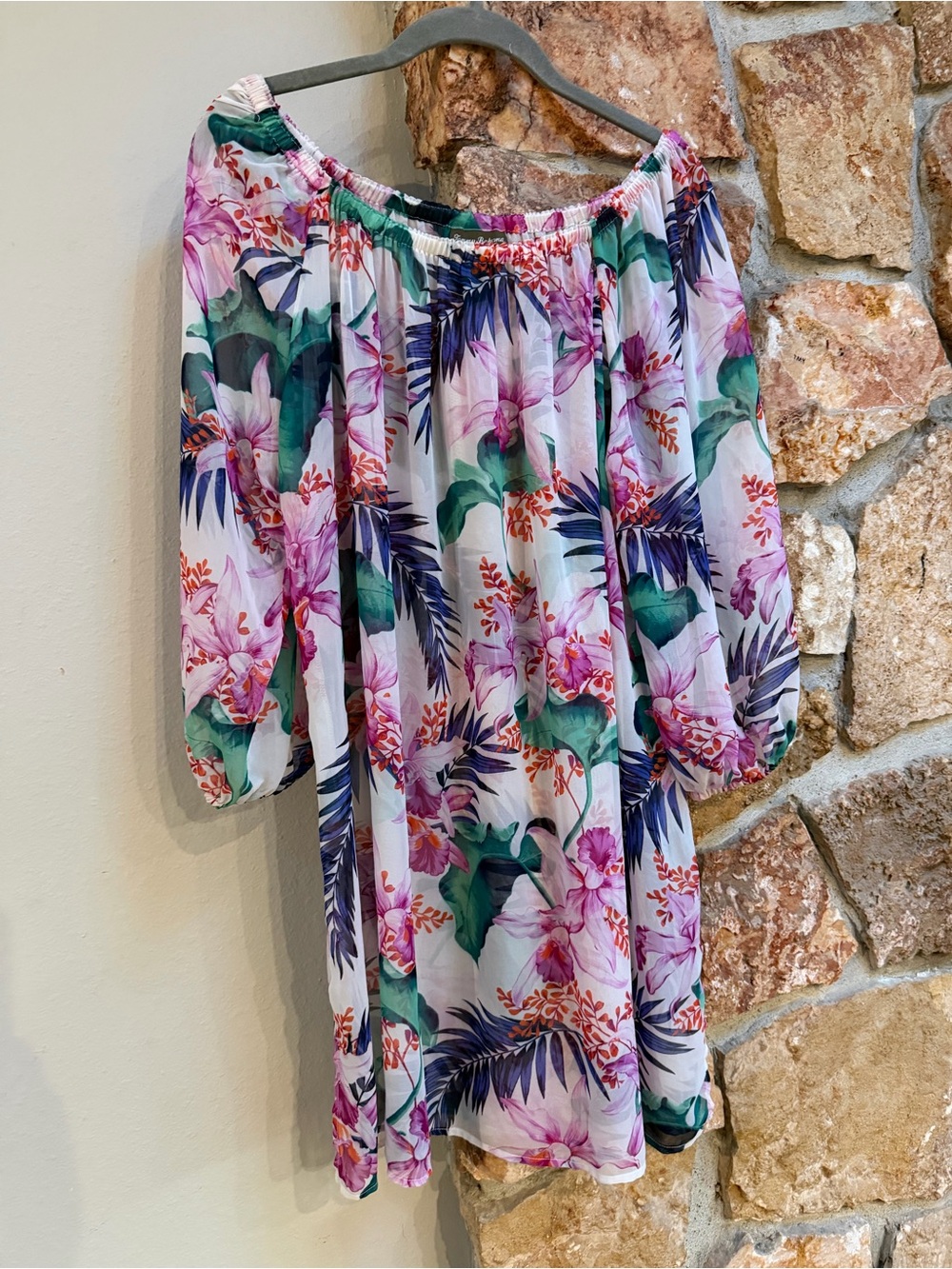 Tommy Bahama Floral Swim Cover Dress